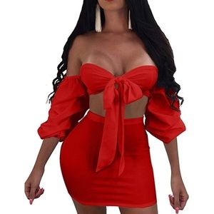 Two piece women outfit